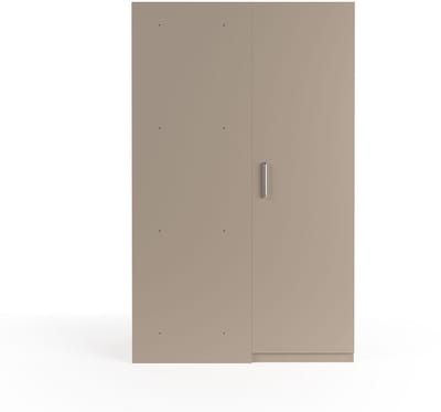 Wasophoogte® Opbergkast - Zijkast voor wasmachine kast - Module J2 - 700(D)*1300(B)*2110(H) mm - Taupe