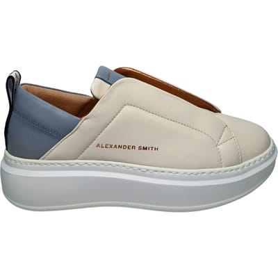 Damesschoenen Alexander Smith Wenbley Slip-on Vrouw Off White Azure