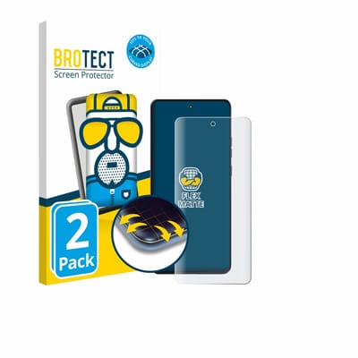 BROTECT - Screenprotector voor Motorola Moto G86 - Folie Beschermfolie matte volledig dekking (2 Stuks)