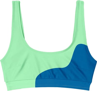 Sea'sons Official - Kleurveranderend - Brassiere Bikini Top - Blauw-Groen - XL