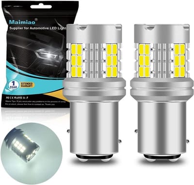 2 Stuks P21/5W LED Achterlicht & Remlamp 1157 BAY15D 12V 30SMD 800LM Super Helder Waterdicht
