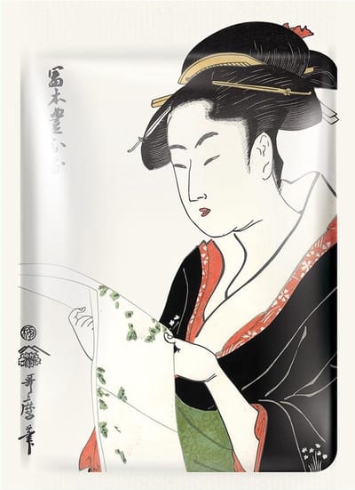 Mitomo Pearl & Cherry Blossoms Essence Gezichtsmasker - 1 x 25g - Gezichtsverzorging Masker