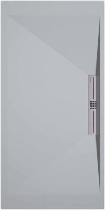 Sanifun douchebak Stone Side Gray 7035 Smooth 1300 x 800 S