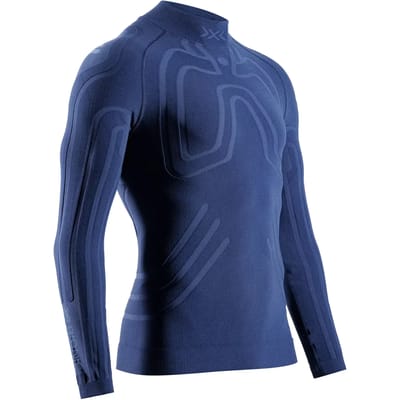 X-bionic Heatloop Lange Mouwen Basislaag Blauw M Man