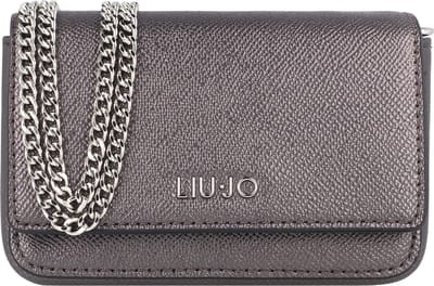 LIU JO Schoudertas Avondtas Caliwen Crossbody Antracite Met. Antraciet