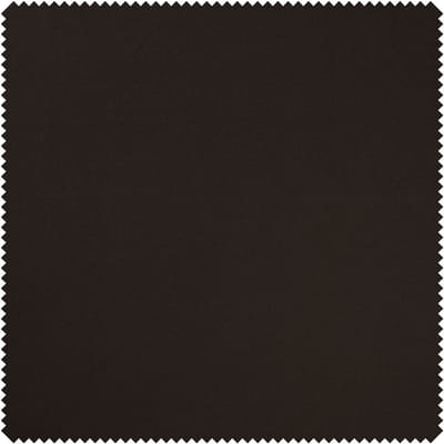 Katoenen single jersey "Uni" - Donkerbruin