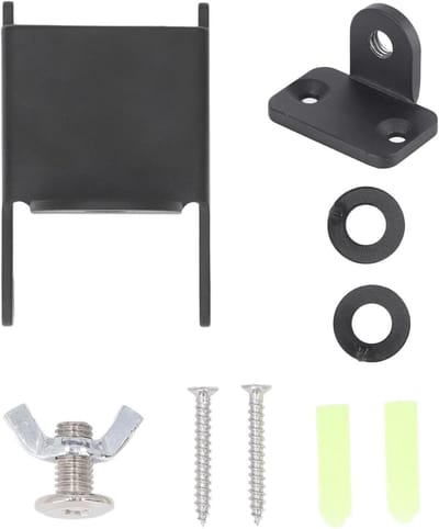 Muurbeugel Luidsprekers - Wandhouder Achterluidsprekers - Home Cinema Geluid - Stevig Metaal Ontwerp - Set van 2 - Zwart