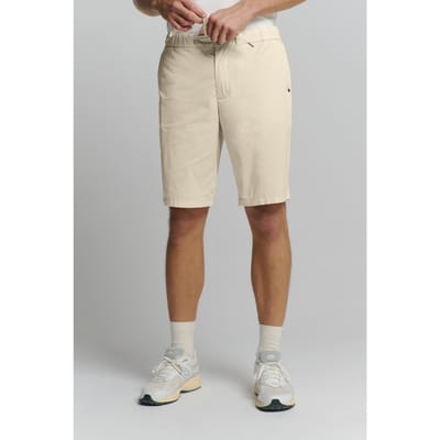 No Excess Short Chino Garment Dyed Light Weight Stretch Cement Size: XXXL | Shorts Outlet | Heren | Beige