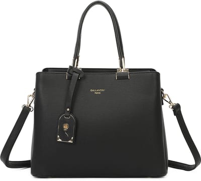 Gallantry Sophia - Dames Tas - Schoudertas - Handtas - Shopper - Tote Bag - Werktas - Schooltas - Zwart