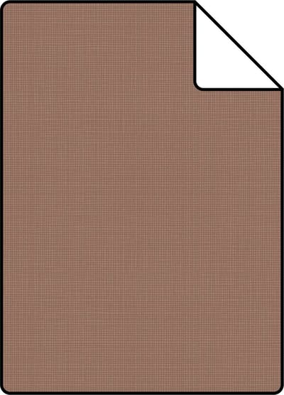 Proefstaal ESTAhome behang linnenstructuur terracotta roze - 26.5 x 21 cm - 131126-S