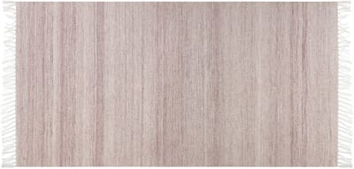 MALHIA - Vloerkleed - Lichtrood - 80 x 150 cm - Synthetisch materiaal
