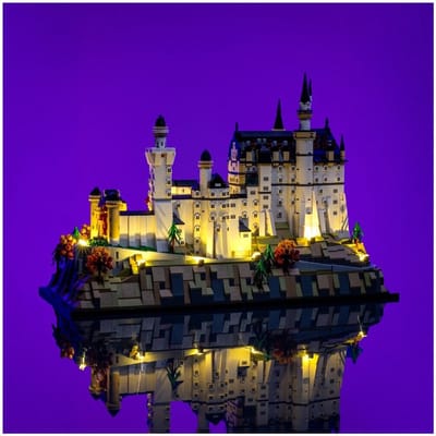 LMB 2.0 - Verlichtingsset geschikt voor LEGO® 21063 Neuschwanstein Kasteel.