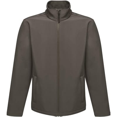 Regatta Reid Mens Softshell Windbestendig Waterafstotend Jasje (Afdichting Grijs)