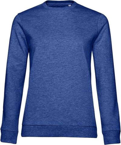 B&C Dames/dames Set-in Sweatshirt (Koninklijke blauwe heide)