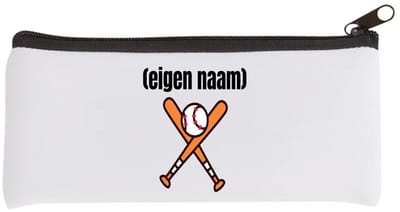 Akyol - honkbal met knuppels met eigen naam Etui - Honkbal - atleten - iemand die houdt van honkbal - verjaardag - cadeau - kado - 20 bij 9 cm