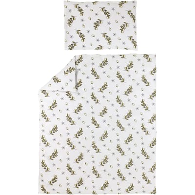 Meyco Baby Lemon dekbedovertrek ledikant - soft yellow - 100x135cm