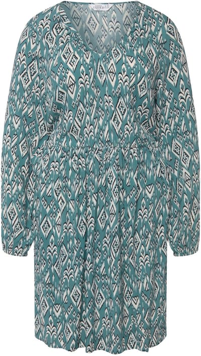 Studio Untold - Dames - Korte Jurken - Gletsjerblauw - Maat 46+