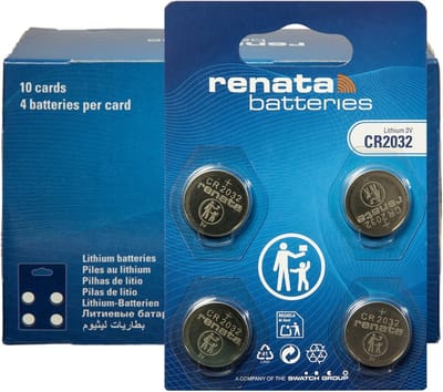 Knoopcel Batterijen - Lithium Cellen - Apparaten Voeden - Zwitserse Kwaliteit - 40 Stuks - Zilver