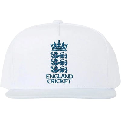 Castore Engeland Cricket Baseball Cap (Wit)