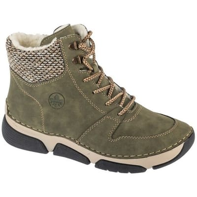 Rieker Booties 45955, Vrouwen, Groen, Laarsjes, maat: 37