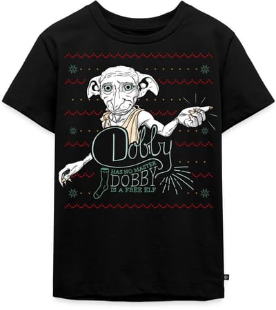 Harry Potter Dobby Lelijk Kerstmis Premium T Shirt Kinderen