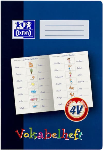 Oxford 100057955 schrijfblok & schrift Blauw A4