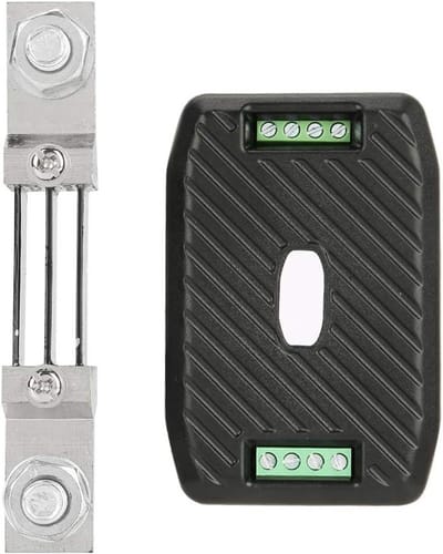 Energieverbruik Meter - Stroom Monitor - Energie Meten - RS485 Communicatie - 300A Bereik - Zwart