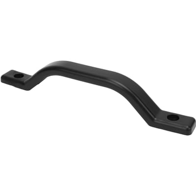 RV Handgreep Hoge Hardheid HDPE 240mm Instaphulp voor RVs Vrachtwagen Aanhangwagens Jachten Boten zwart