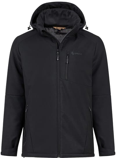 Life-line Joy - Softshell - Heren - Gevoerd - Zwart - Maat L