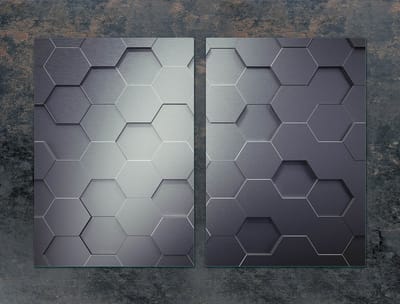 TMK ArtDeko - Snijplank - Glas - 35x52 cm - Hittebestendig