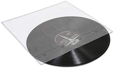 Binnenhoezen voor platen - 50 stuks - Helder en archiefkwaliteit - Vinylhoezen voor LP's