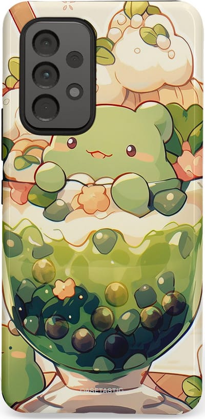 Casetastic Hoesje Geschikt voor Samsung A53 - Stijlvolle Beschermende Duo-layer Case - Zoet Dessert Patroon