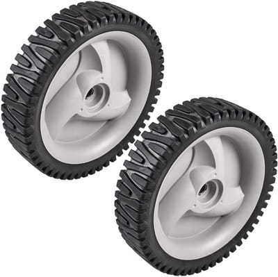 Aandrijfwielen Grasmaaier - Zelfrijdend Onderdeel - Gazononderhoud - Set van 2 - 8 Inch Velg