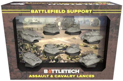 BattleTech: Battlefield Support Assault & Cavalry - Miniatures - Catalyst Game Labs