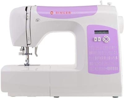 Automatische Naaimachine - Elektrische Machine - Kleding Maken - Eenvoudige Bediening - Uniek Formaat - Wit Paars