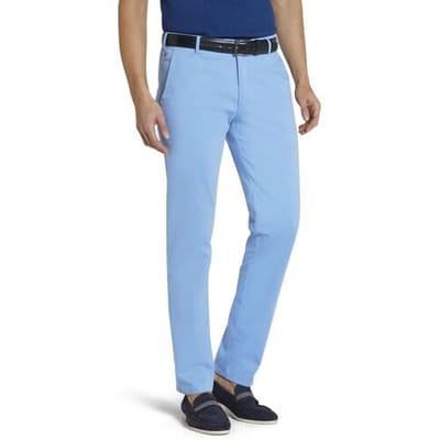 Meyer Broek Bonn Exclusive Solid Color Cotton Stretch Licht Blauw / male