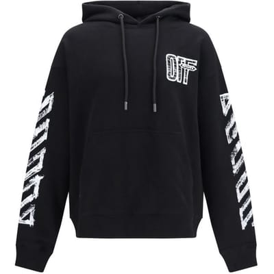Off-White Zwarte Katoenen Sweatshirt