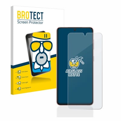 BROTECT - Screenprotector voor Samsung Galaxy S21 / 5G - Folie Beschermfolie Beschermglas matte