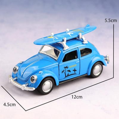 (Verpakt) 1:36 Schaal Kever Skateboard, Strand Skateboard Ontwerp. Het skateboard is afneembaar; Een Afneembaar Kinderspeelgoed.