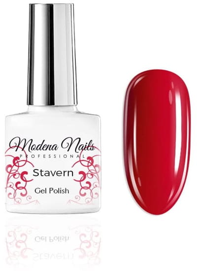 Modena Nails Gellak Autumn/Winter - Stavern 7,3ml. - Rood - Glanzend - Gel nagellak - Gel nagellak