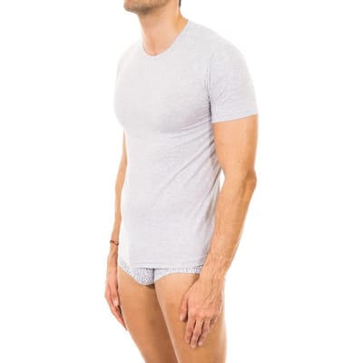 Heren-T-shirt met korte mouwen en ronde hals M389001