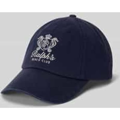 Baseballpet met labelstitching