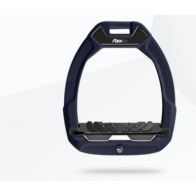 Veiligheidssporen voor paardrijden Geï inclineerd Ultra Grip Aluminium/Zwart/Antraciet Flex-On Safe-On