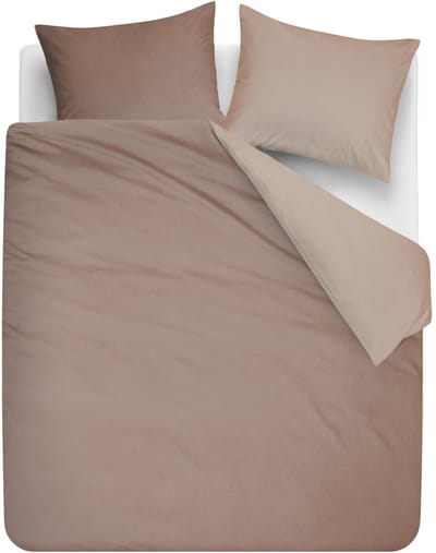 Beddinghouse Warm dekbedovertrek - Tweepersoons - 200 x 200/220 cm - Roze