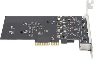 Netwerkkaart PCIe - Ethernet Adapter - Server Uitbreiding - Vier RJ45 Poorten - 2.5Gbps - Groen