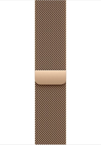Apple Watch 46mm Gold Milanese Loop - M/L