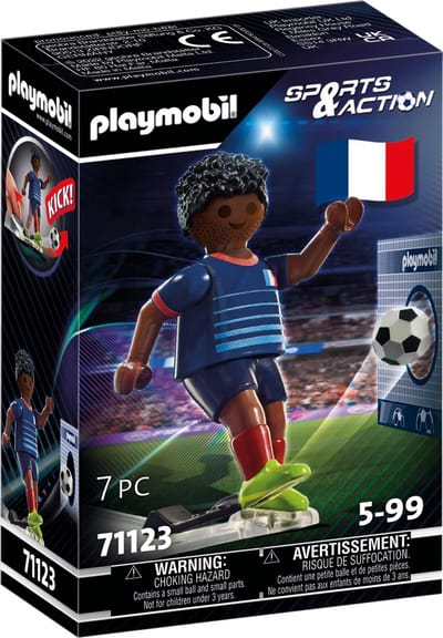 PLAYMOBIL Sports & Action Voetballer Frankrijk A - 71123