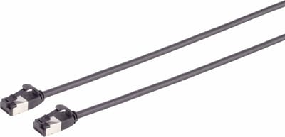 CAT8.1 U/FTP ultra dun zwart