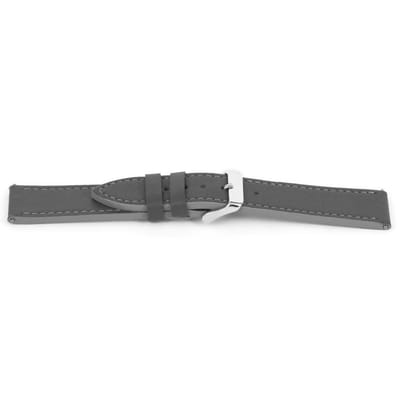 Horlogeband F881 Grijs H79 Leder 18x16m