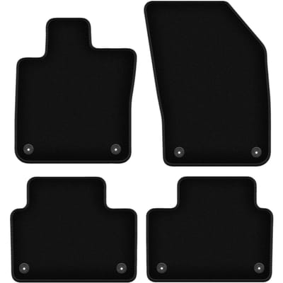 BASIC zwarte veloursmatten voor: Volvo S60 III sedan (2019-)